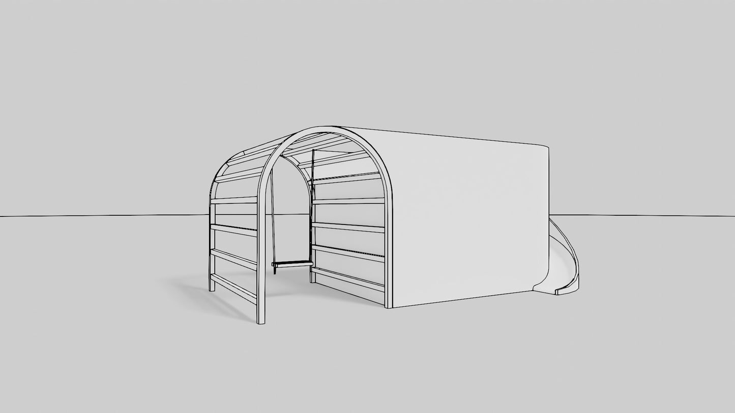 Bjarke - Gartenhaus als Spielobjekt