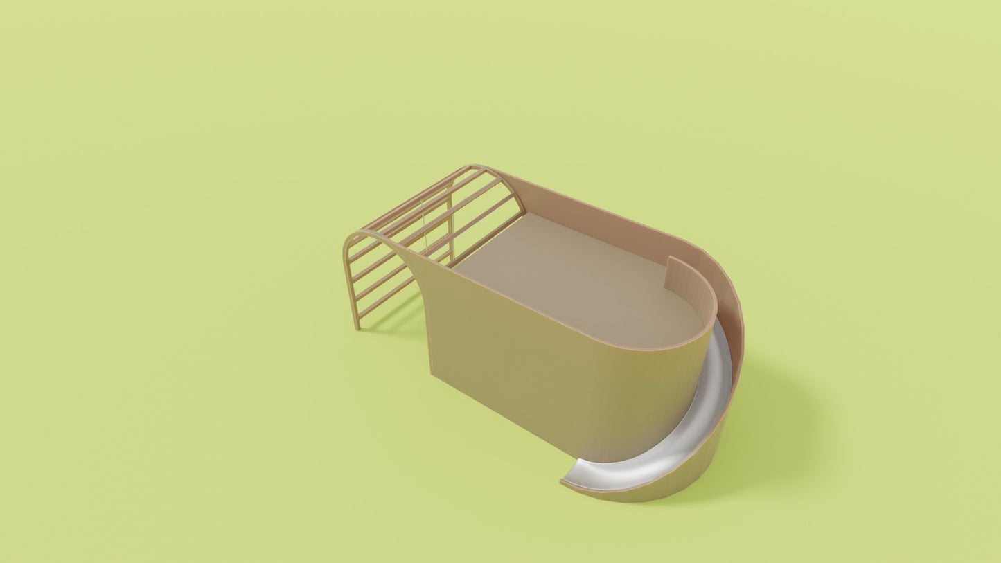 Bjarke - Gartenhaus als Spielobjekt