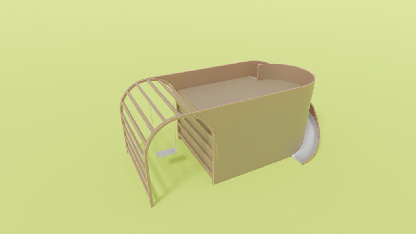 Bjarke - Gartenhaus als Spielobjekt