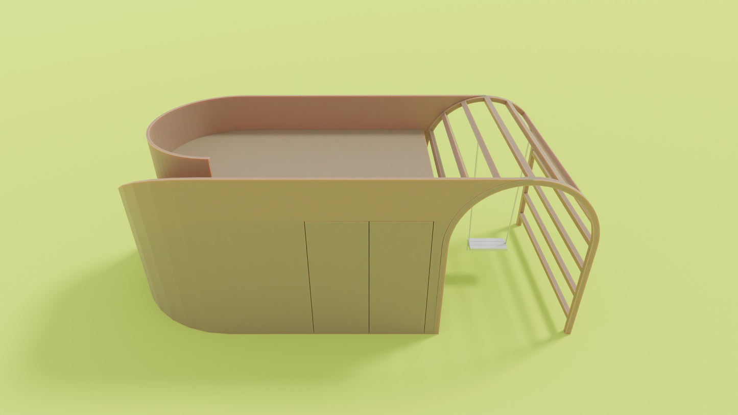 Bjarke - Gartenhaus als Spielobjekt